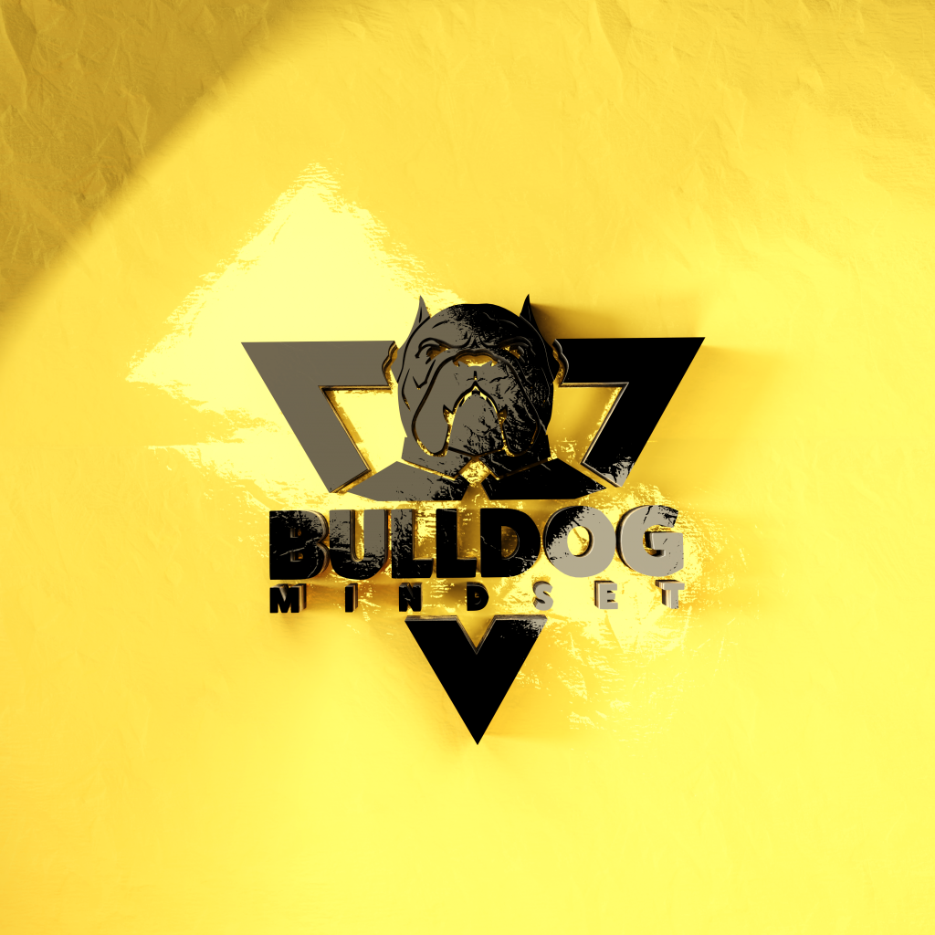 bulldog mindset logo health wealth and relationships